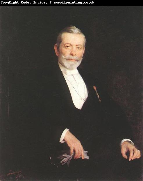 Philip Alexius de Laszlo Portrait of Ignaz Wechselmann
